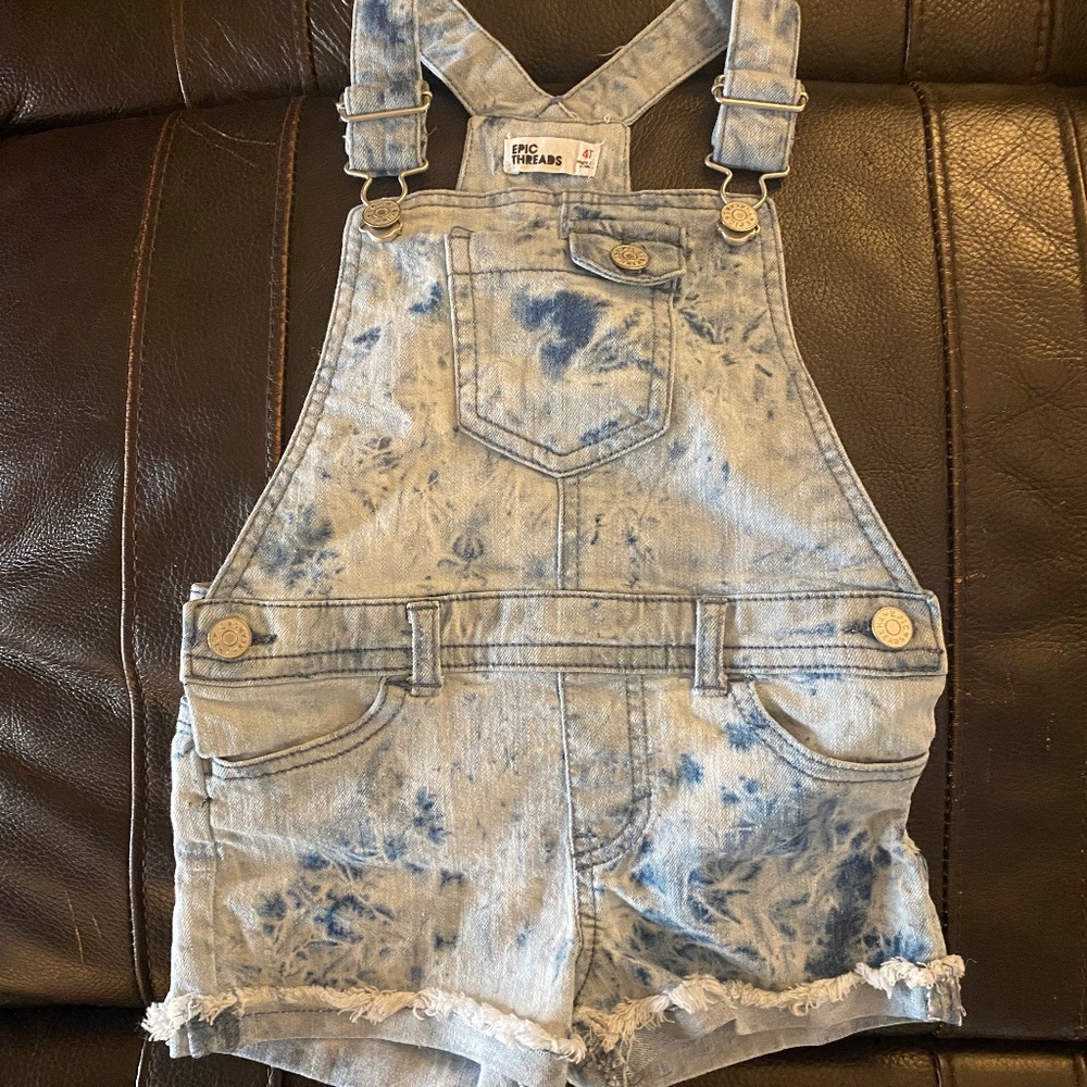 Denim bibs